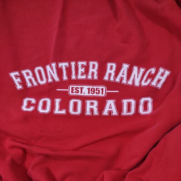 Frontier Ranch Colorado Sweatshirt Blanket - Picture 3 of 5